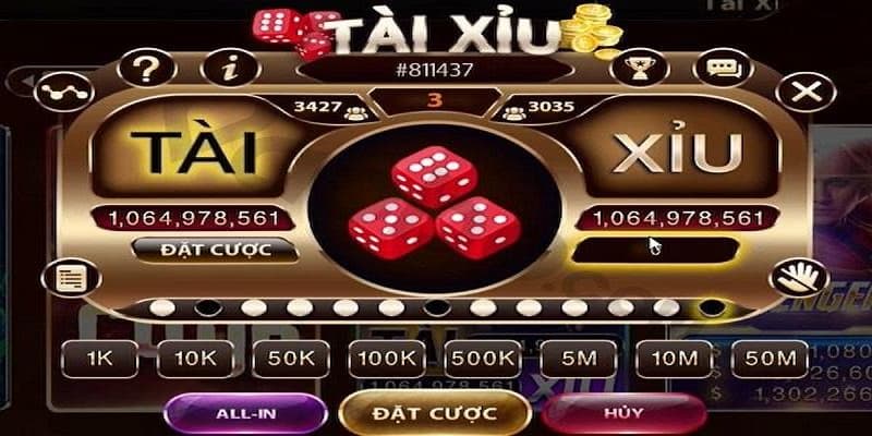 Chiến thuật theo luật chơi tài xỉu Go88