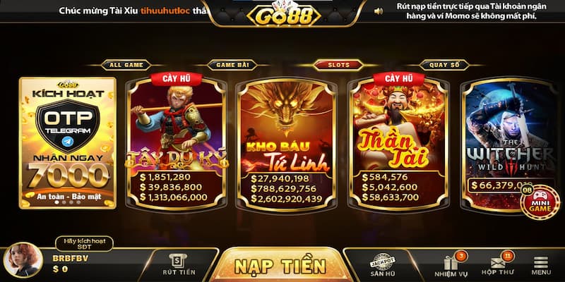 App nổ hũ