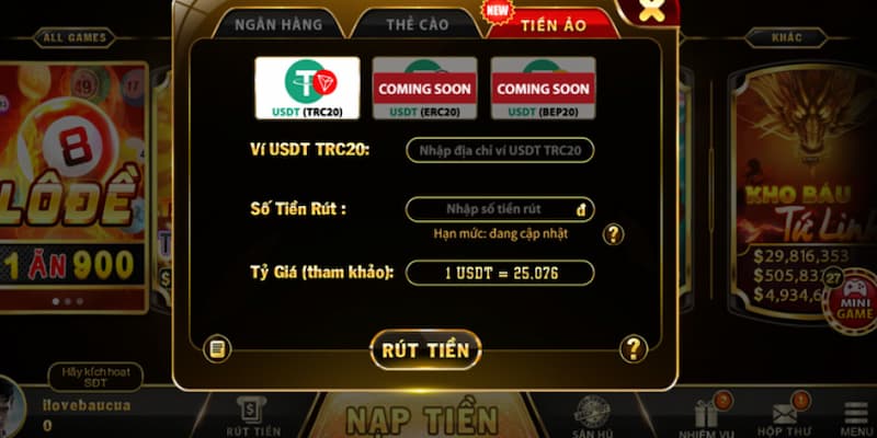 Lợi ích khi sử dụng tính năng rút tiền GO88