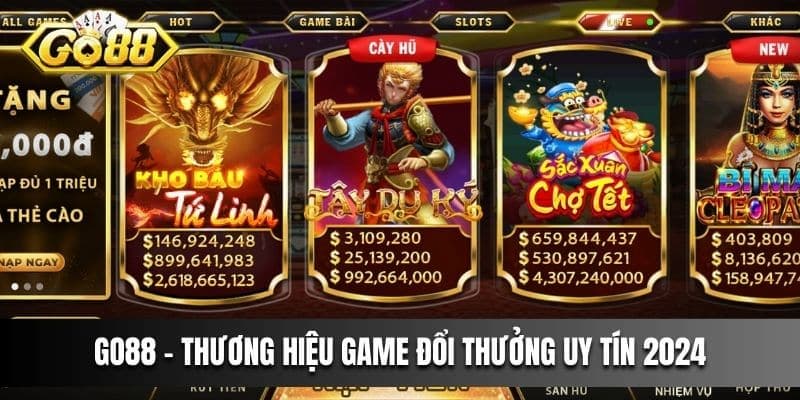 Những lợi thế vượt trội của Go88 Việt Nam