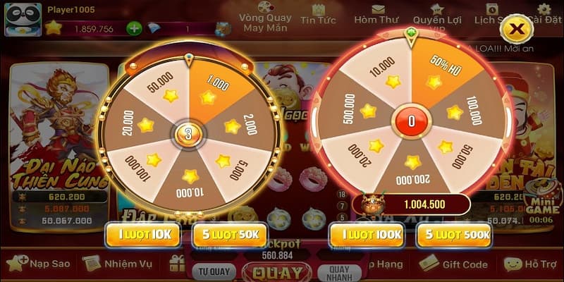 Quay nổ hũ