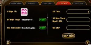 Rút tiền Go88 Momo